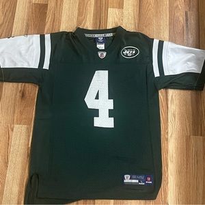 Reebok NFL Brett Favre #4 New York Jets Jersey. Youth Large, 14-16.
